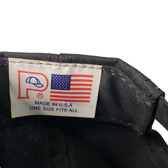 Vintage Baseball Hat Neon Embroidery Harris Air Systems Retro Snapback Throwback - Picture 4 of 6